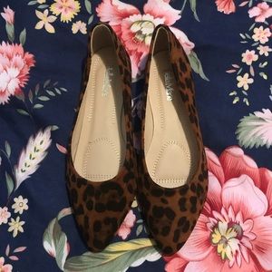 Bella Marie Cheetah Print Flats